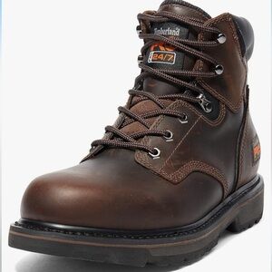 Timberland PRO mens Pit Boss 6 Inch Soft Toe Industrial Work Boot-